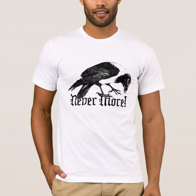 Raven Never More T-Shirt (Front)