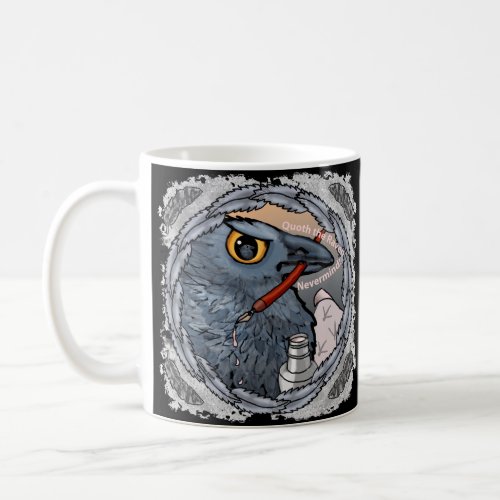 Raven Nevermind custom name mug