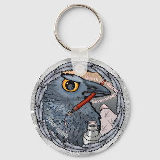 Raven Nevermind  Keychain
