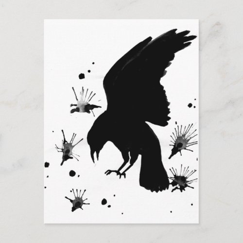 Raven Nevermore Postcard