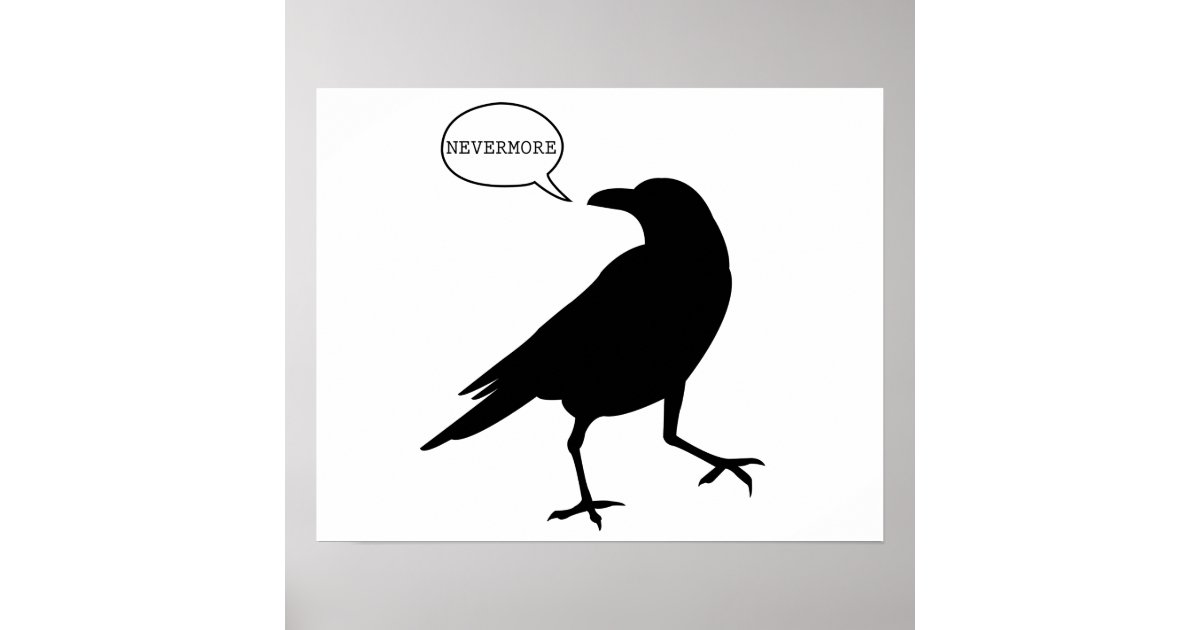 raven-nevermore-poster-zazzle