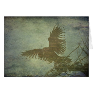 Raven of Poe's Poetry Cards
