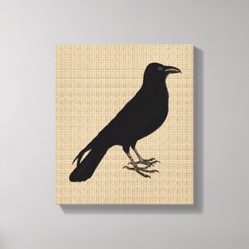 Raven on Canvas