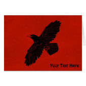 Raven On Red (Front Horizontal)