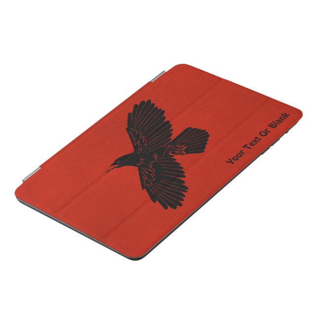 Raven On Red iPad Mini Cover (Side)