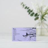 Raven on the Tree Business Card (Standing Front)