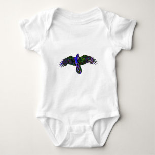 Raven Paint Baby Bodysuit