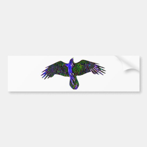 Raven Paint Bumper Sticker