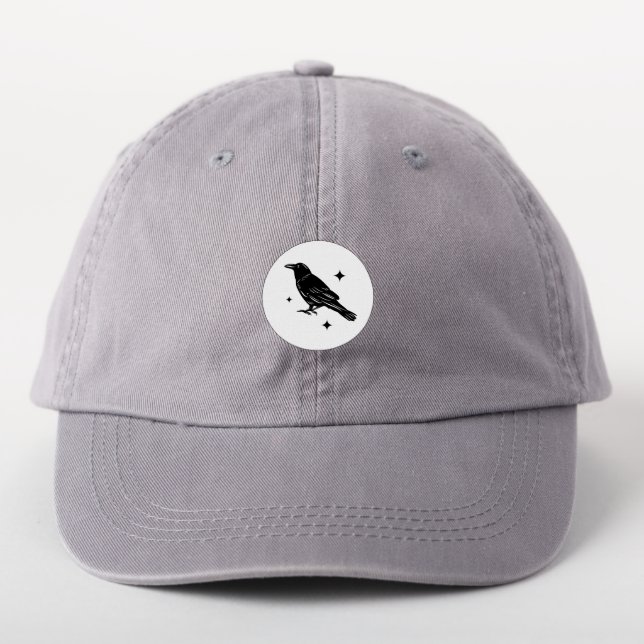Raven Patch (On Headwear)