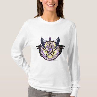 Raven Pentacle Ladies Long Sleeve Shirt