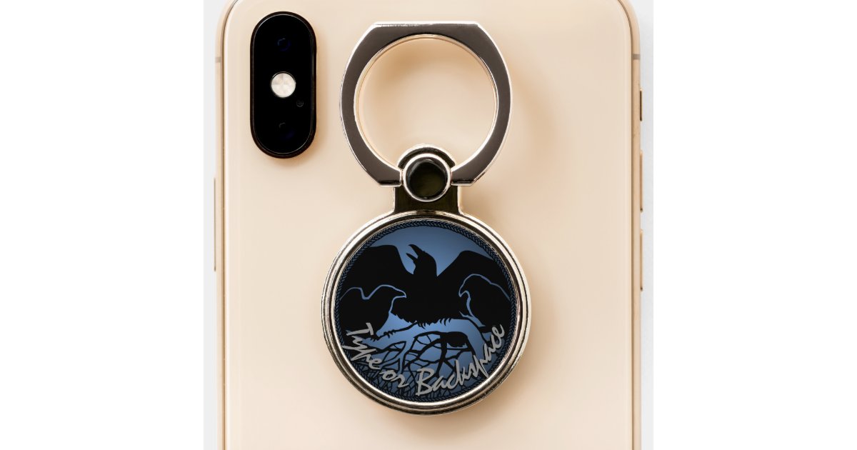 Raven Phone Holder Raven & Crow Art Phone Grips