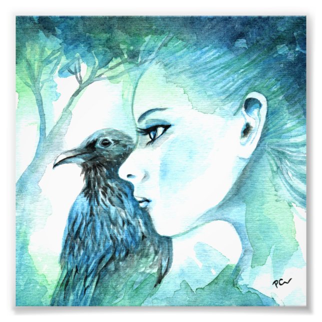 Raven Photo Print (Front)