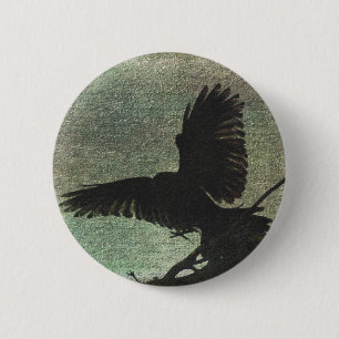 Raven Pinback Button