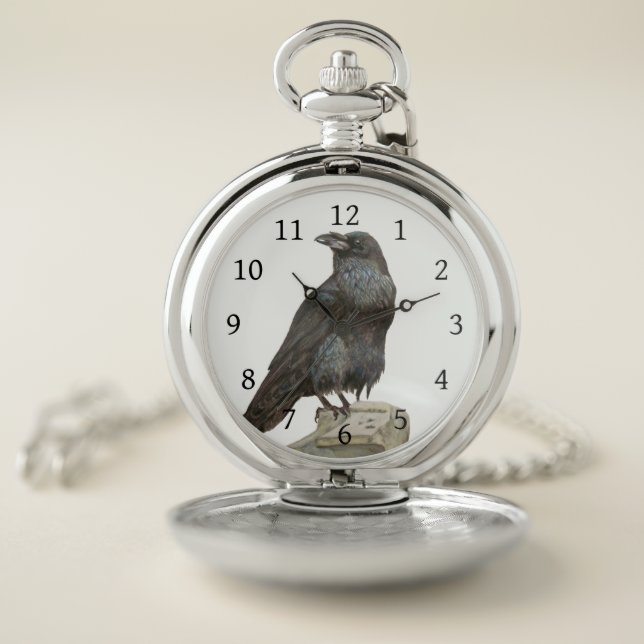 Raven Pocket Watch (Inside)
