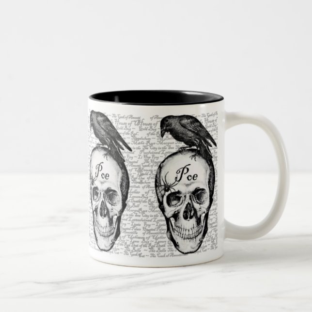 Raven Poe Mug (Right)