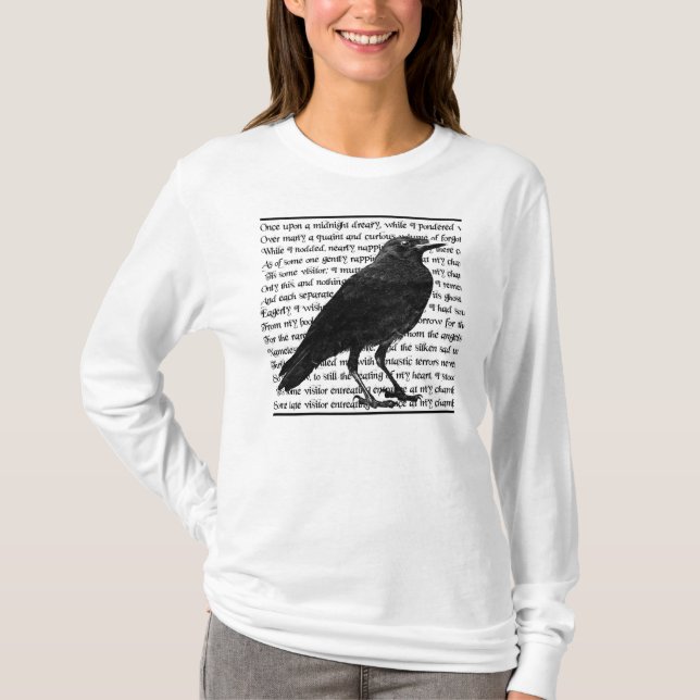 Raven Poem T-Shirt (Front)