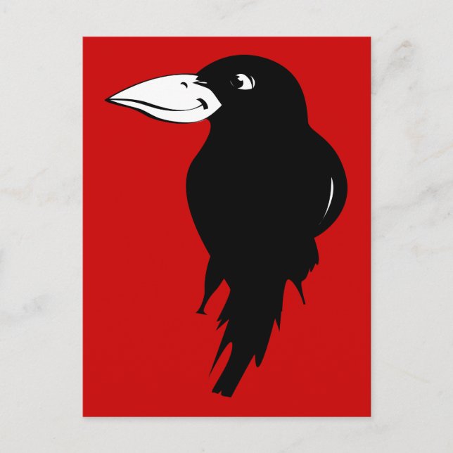 Raven Postcard (Front)