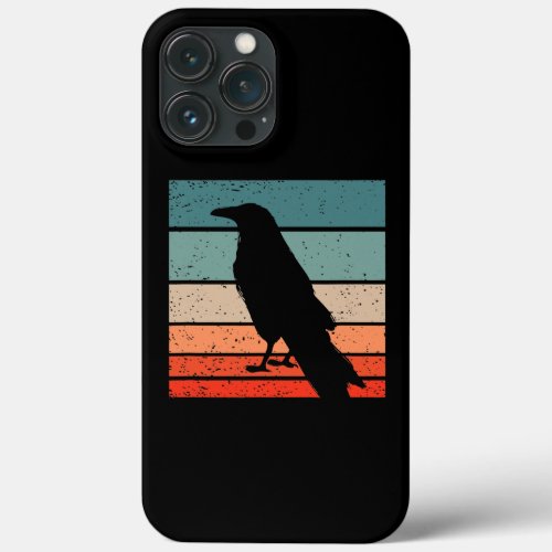 Raven Retro Style Vintage  iPhone 13 Pro Max Case