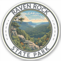 Raven Rock State Park North Carolina Travel Badge