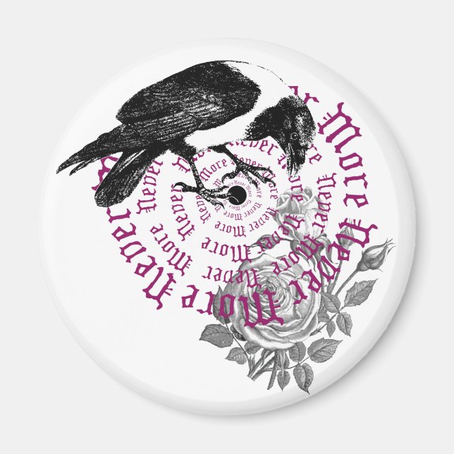 Raven & Rose Magnet (Front)