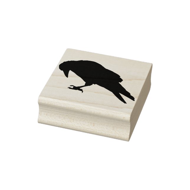 Raven Rubber Stamp (Stamp)