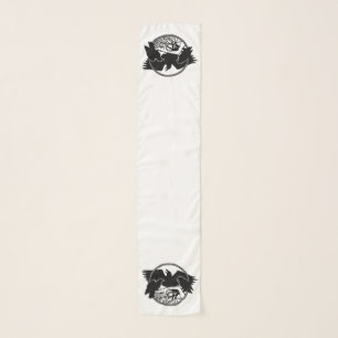 Raven Scarf Raven Bird Scarves Crow Raven Gift