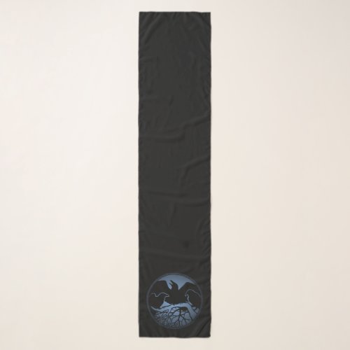 Raven Scarf Raven Bird Scarves Crow Raven Gift