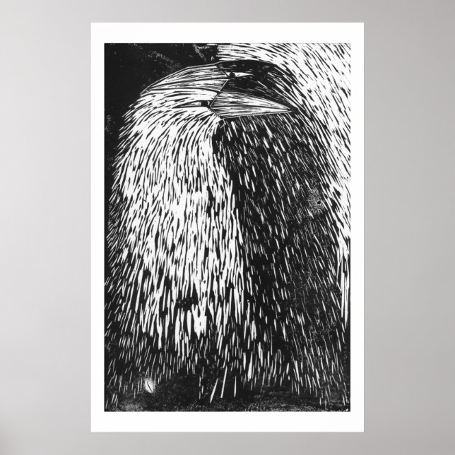 Raven Shadow Self Art Print (Front)