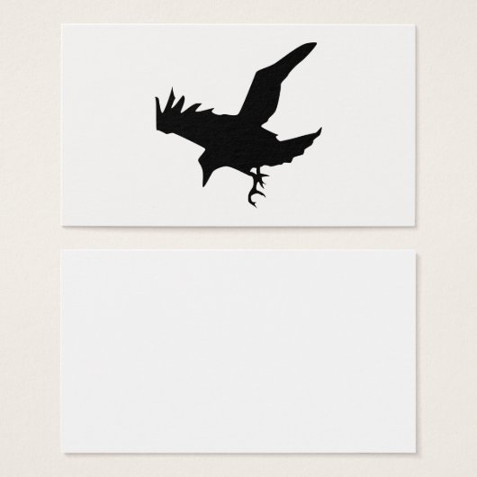 Raven Silhouette (Front & Back)