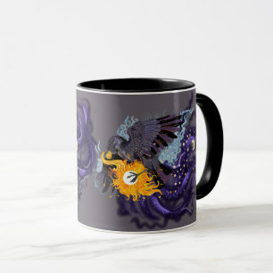 Raven Sky Folklore mug