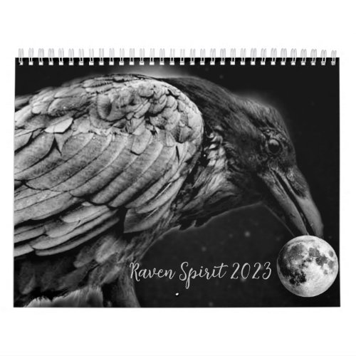 Raven Spirit 2023 Wall Calendar