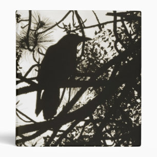 Raven Steampunk 3 Ring Binder