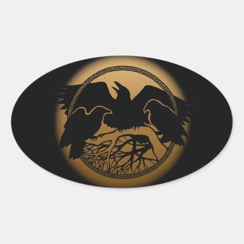 Raven Stickers Native Wildlife Raven Art Stickers