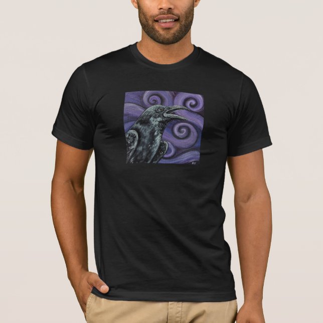 Raven Swirl T-shirt (Front)