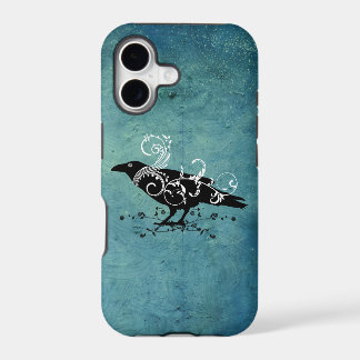 Raven & Swirls Teal Iphone 5 Case
