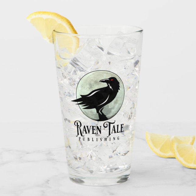 Raven Tale Publishing Pint Glass (Front Ice)