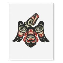 Raven Temp Tattoo