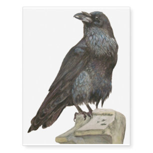 Raven Temporary Tattoos