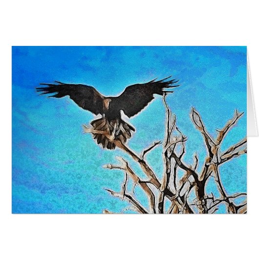 Raven tree cards (Front Horizontal)