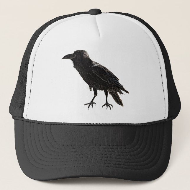 Raven Trucker Hat (Front)