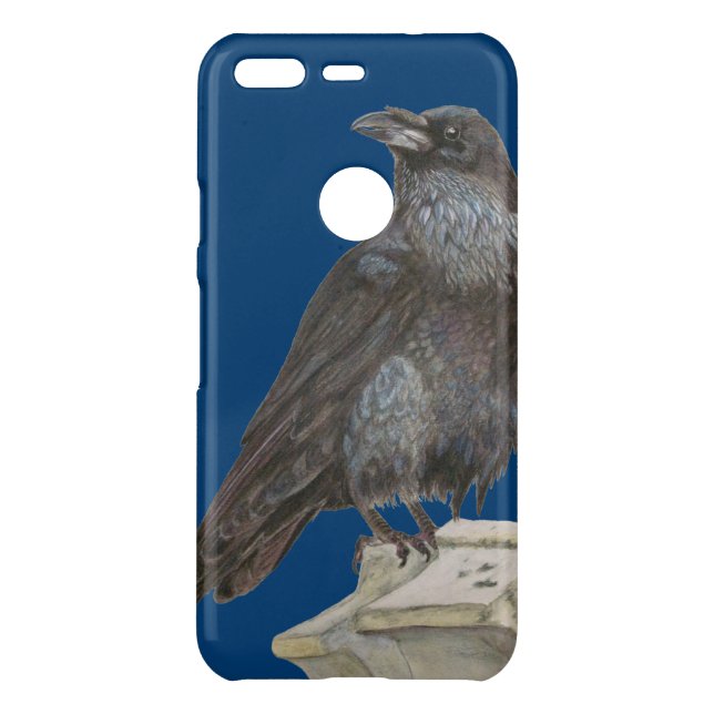 Raven Uncommon Google Pixel Case (Back)