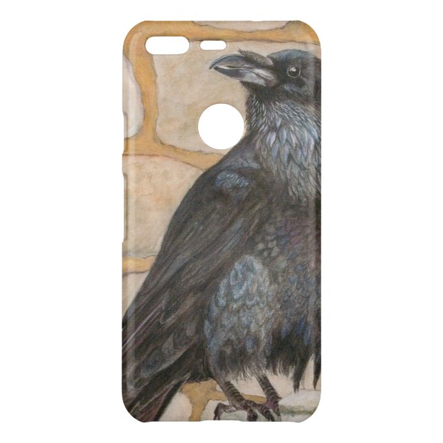 Raven Uncommon Google Pixel Case (Back)