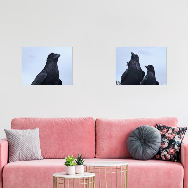 Raven Wall Art Sets (Livingroom)