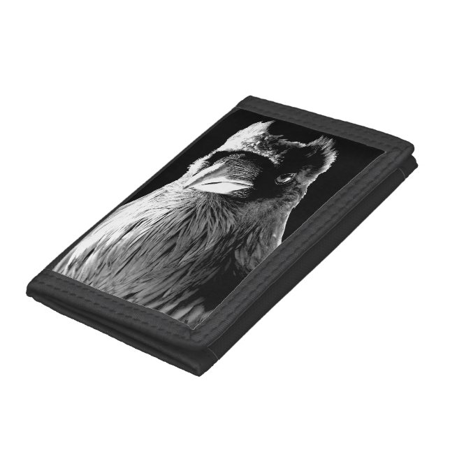 Raven Wallet Cool Raven Wallet Wildlife Gift (Bottom)