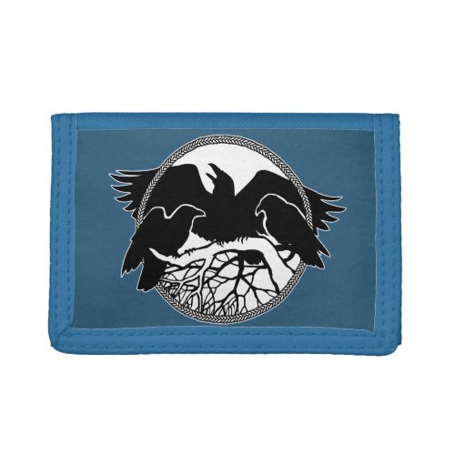 Raven Wallet Native Raven Art Wallet Wildlife Gift