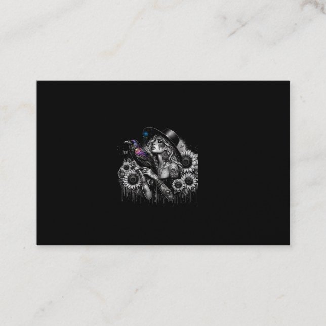 Raven Witch Business Card (Front)