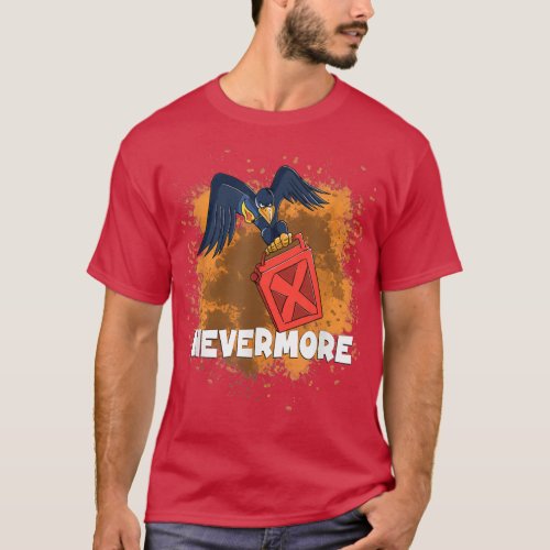 Raven with an Arson Kit Nevermore Twisted Spirit A T_Shirt