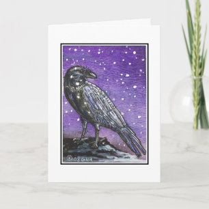 Raven Yule Card