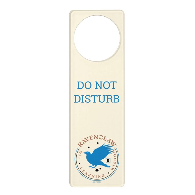 RAVENCLAW™ Blue Eagle House Pride Badge Door Hanger (Front)