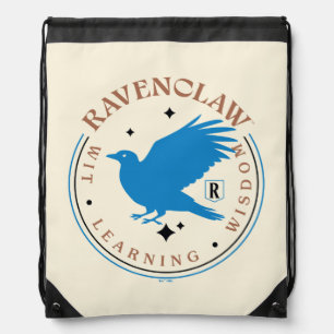RAVENCLAW™ Blue Eagle House Pride Badge Drawstring Bag